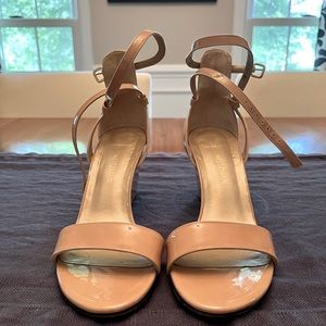 Stuart Weitzman Nearly Nude Wedge Heels